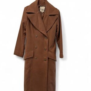 Vintage BB Dakota brown trench/long coat